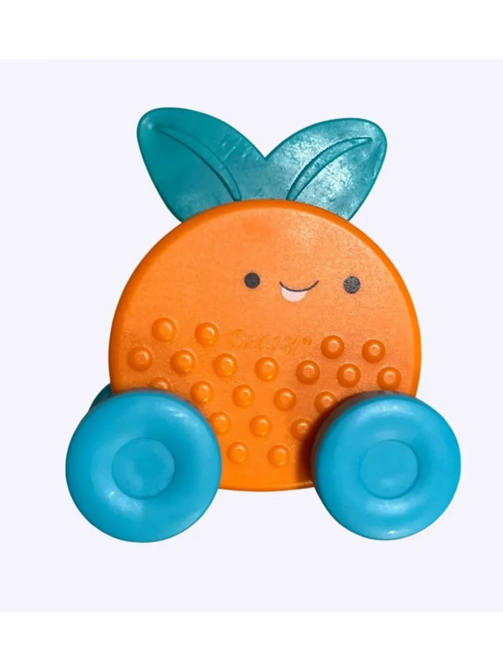Fruit Themed Rolling Baby Toys Set Rattles Bright Colors Educational Sensory